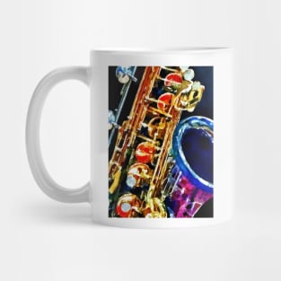 Music - Saxophone Closeup Mug